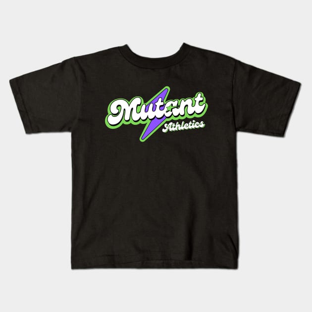 2024 Mutant Retro Kids T-Shirt by Mutant Athletics